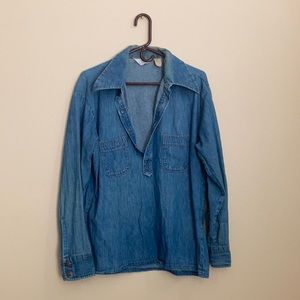 Men’s denim shirt vintage 1970’s